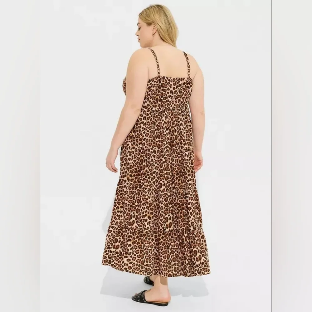{Torrid} NEW Maxi Challis Tiered Dress - Picture 2 of 7